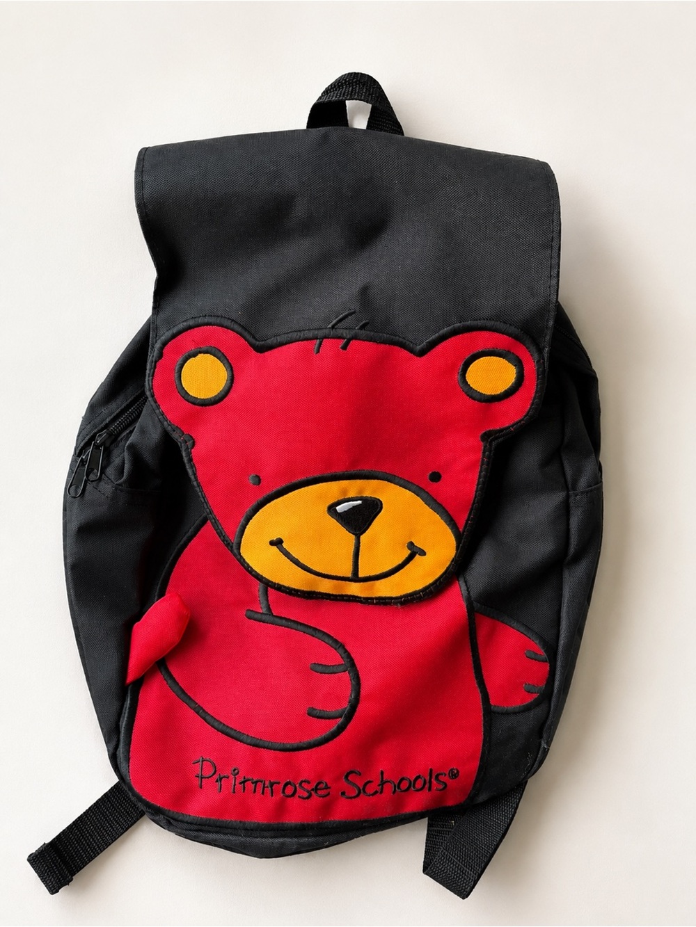 Primrose Schools Kids Red Bear Backpack